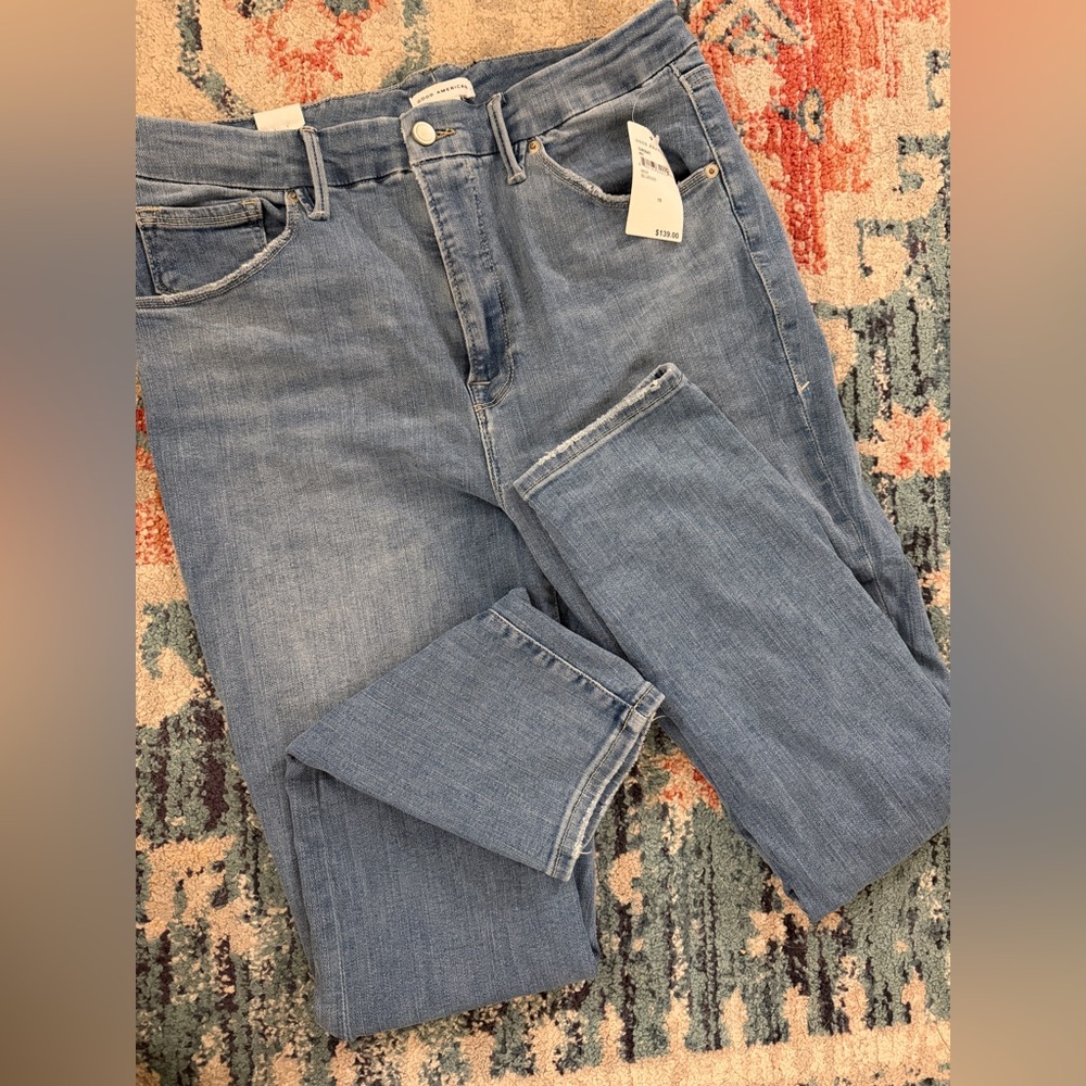 Good American Blue Women Jeans